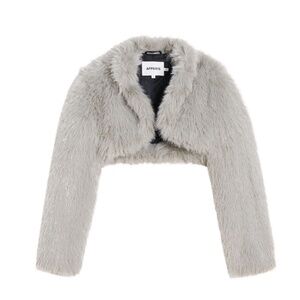 APPARIS 'Odette' Boléro in Silver (NWT)